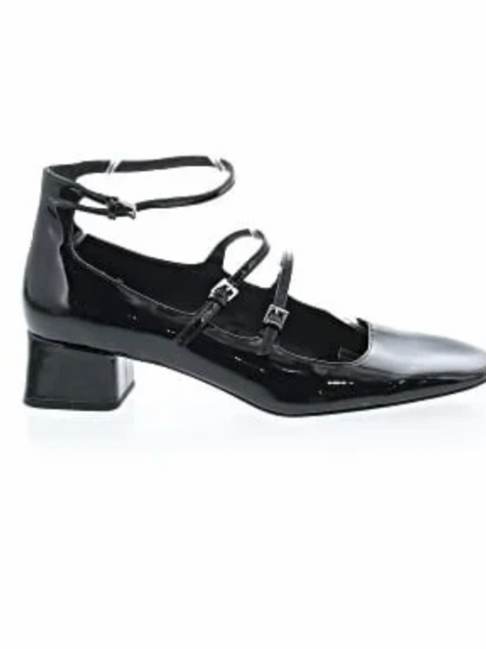 ZARA Mary Jane Block Heel High Heels
Size 38 (8)